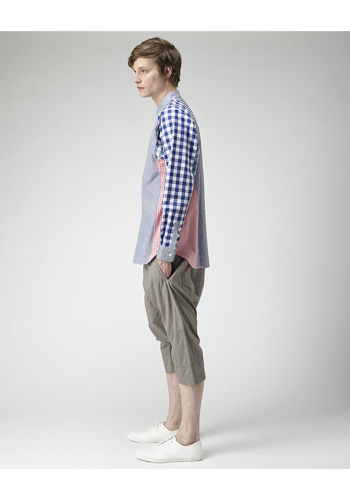 Mixed Check Shirt