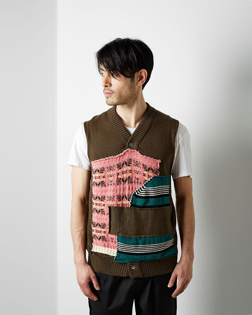Patchwork Vest