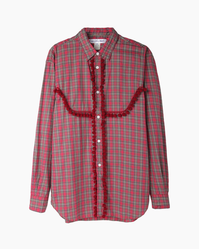 Pom Pom Check Shirt