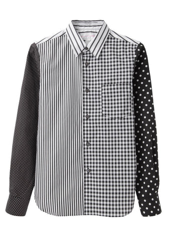 Mixed Print Shirt