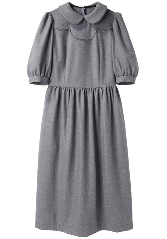 Puffed Sleeve Dress