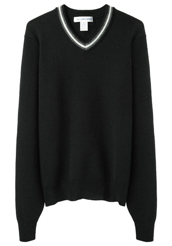Striped Collar Sweater