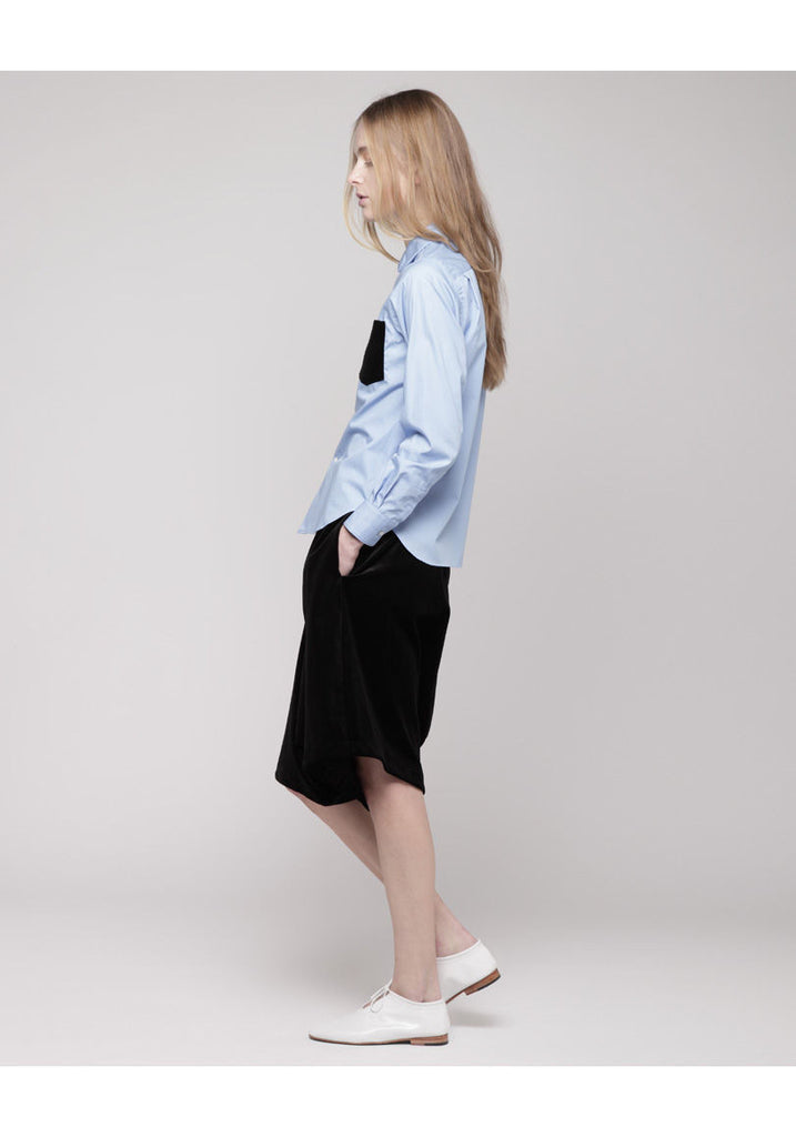 Velvet Pocket Shirt