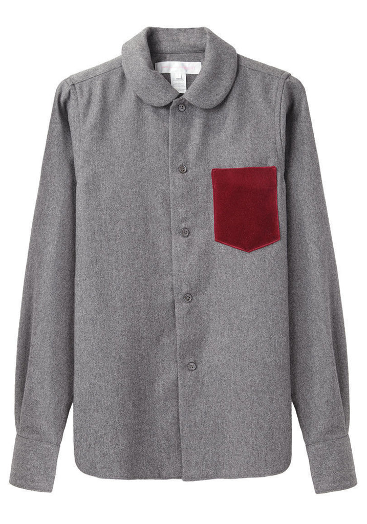 Velvet Pocket Shirt