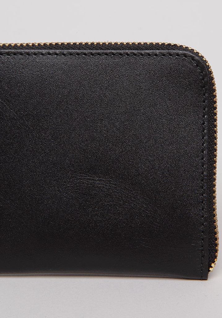 Square Side Zip Wallet