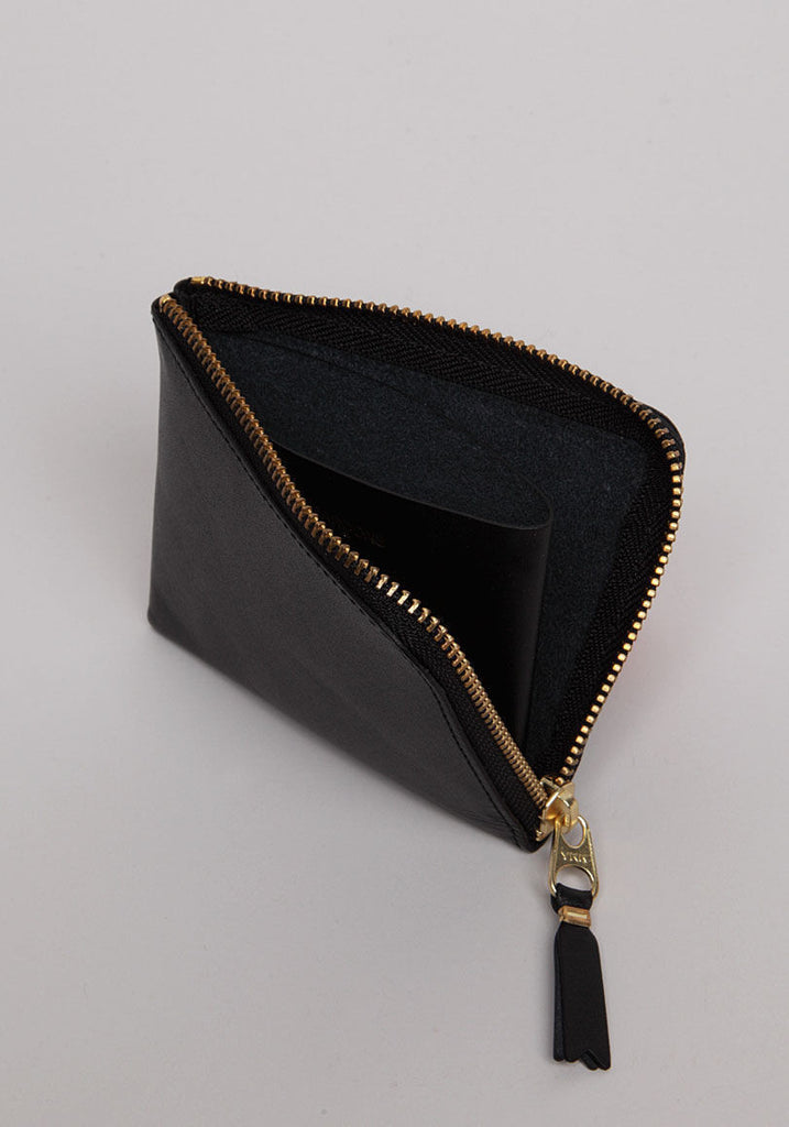 Square Side Zip Wallet