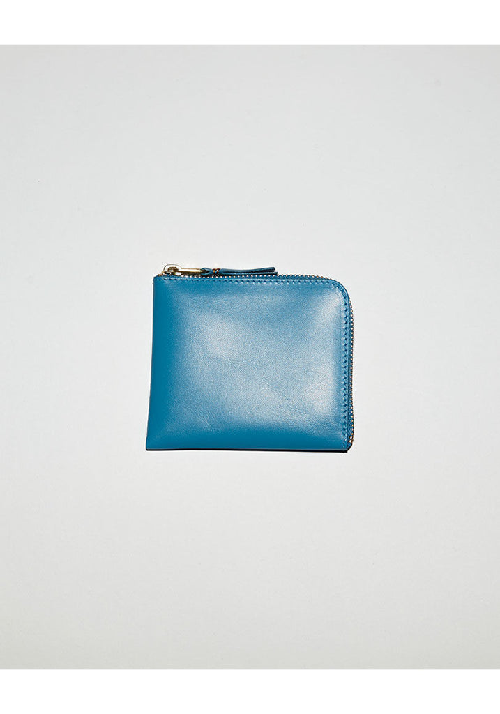 Square Side Zip Wallet