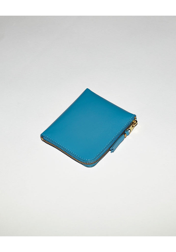 Square Side Zip Wallet