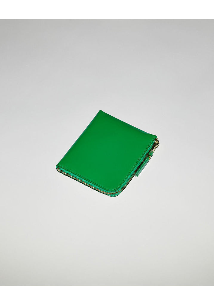 Square Side Zip Wallet