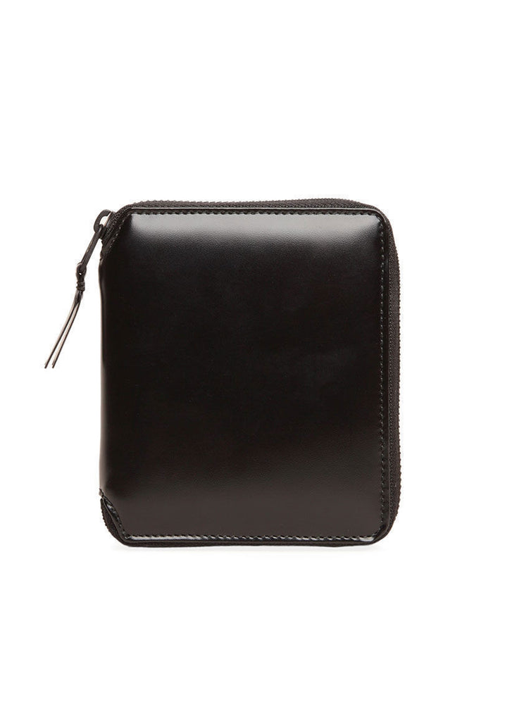 Very Black Zip Wallet