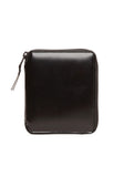 Very Black Zip Wallet