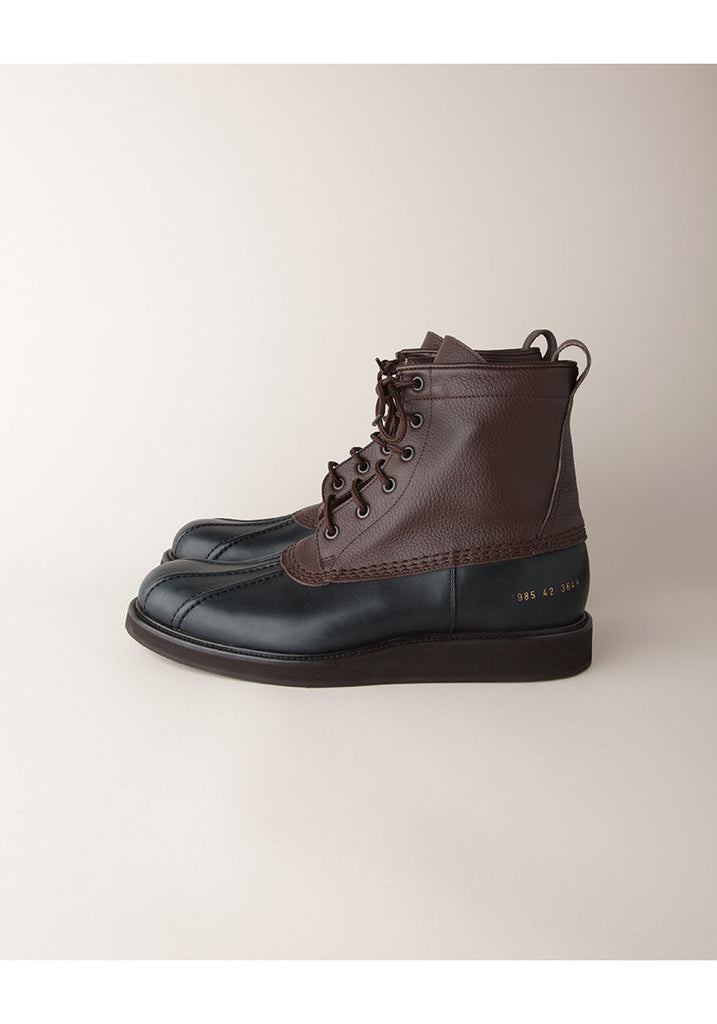 Leather Duck Boot