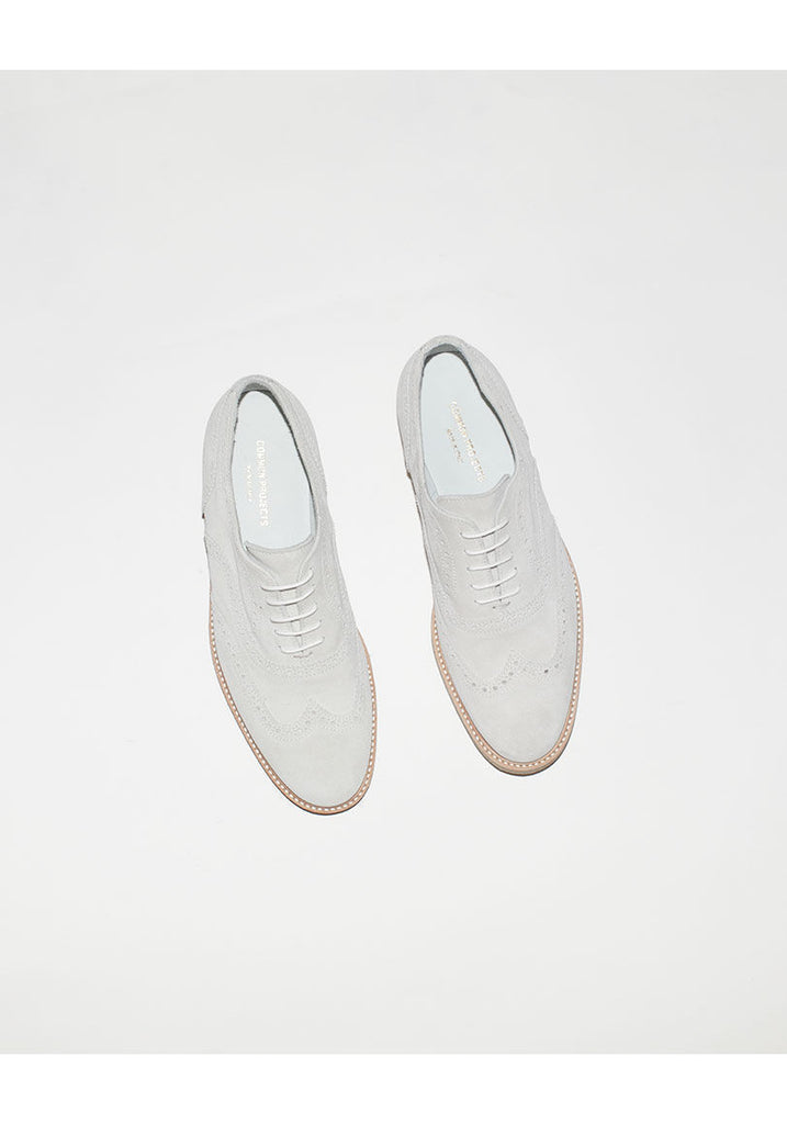 Wingtip Suede Oxford