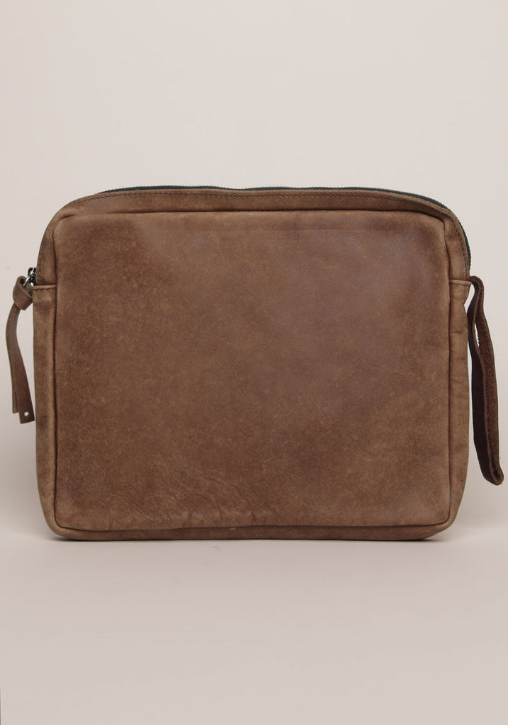 iPad Leather Zip Case