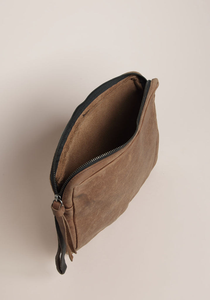 iPad Leather Zip Case