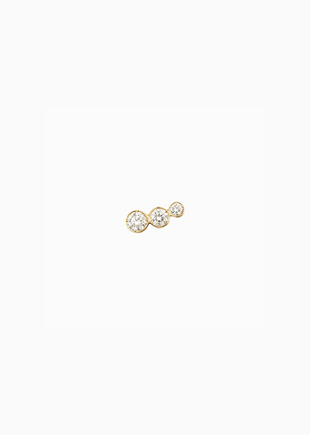 Croissant Trois Earring — Left