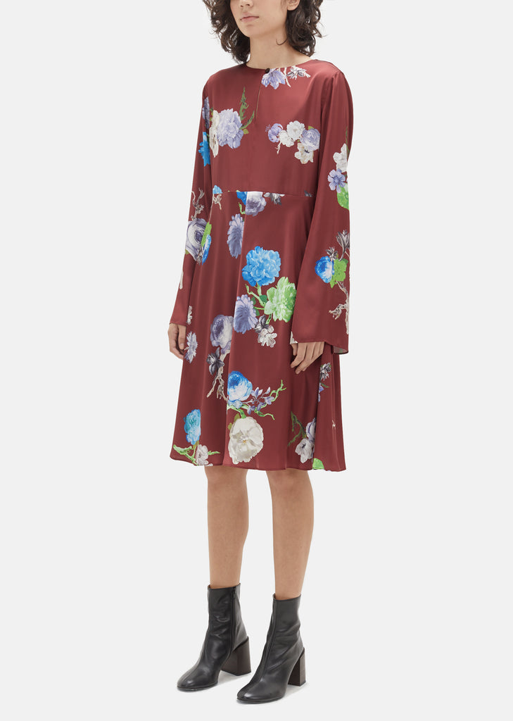 Dahari Flower Print Dress