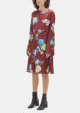 Dahari Flower Print Dress