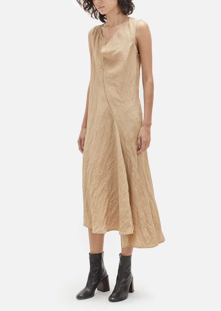 Deala Slub Linen Dress