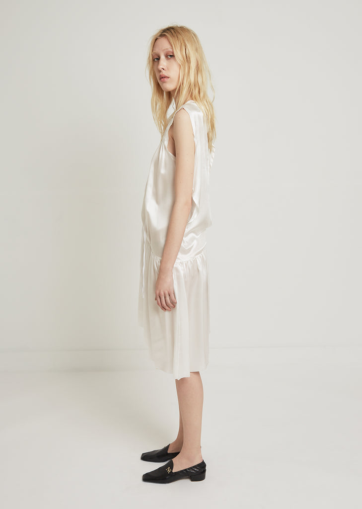 Sleeveless Asymmetric Dress