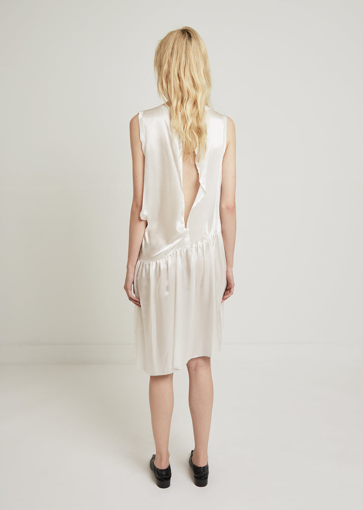 Sleeveless Asymmetric Dress
