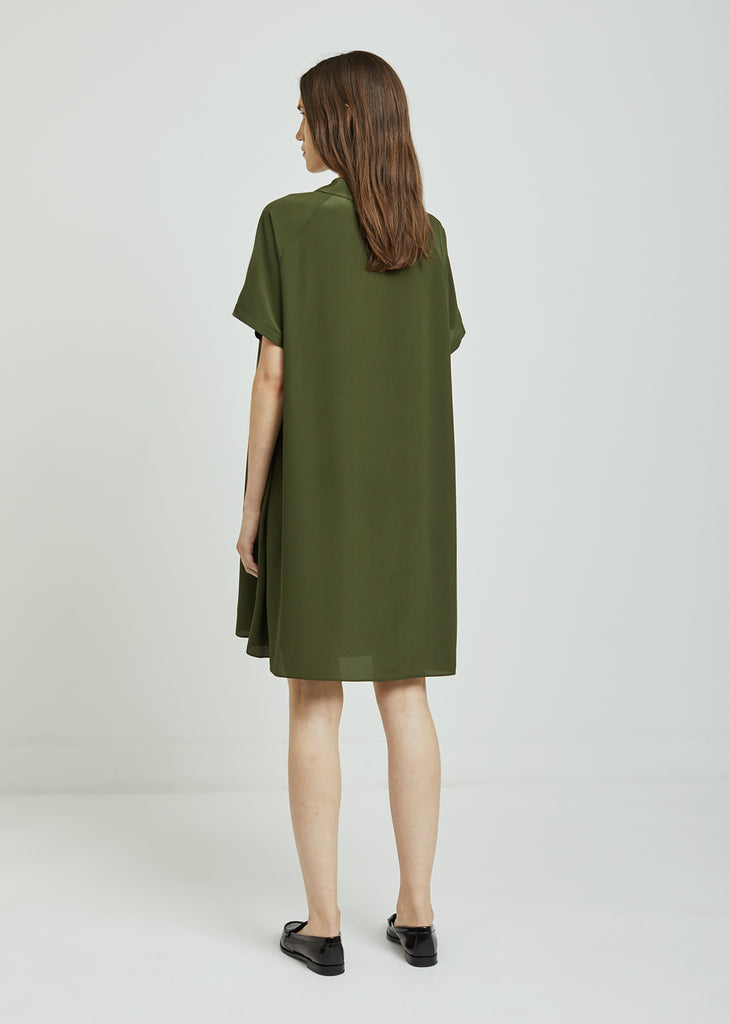 Silk Polo Dress