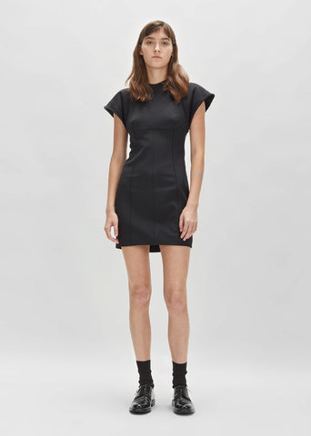 Hybrid Sweatshirt Tank Mini Dress
