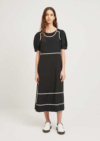 Trompe L'oeil Garment Treated Dress