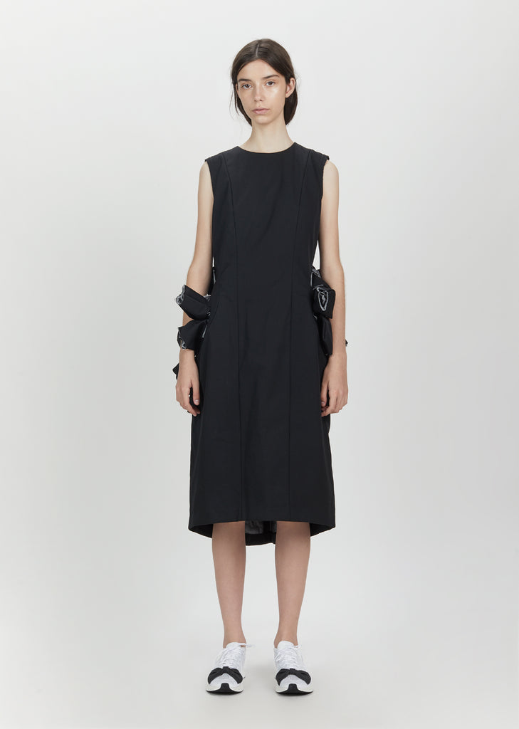 Wool Gabardine Bonding Treated Dress