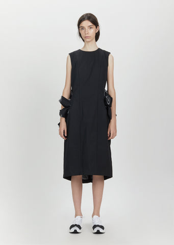 Wool Gabardine Bonding Treated Dress