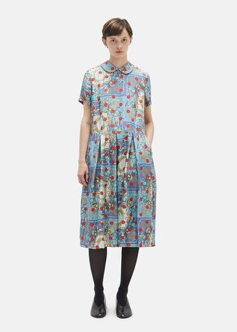 20 Momme Printed Silk Dress
