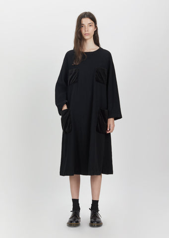 Wool Tweed Sac Dress