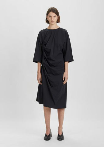 Wool Gathered Dress