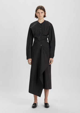 Cotton Handkerchief Shirt Dress