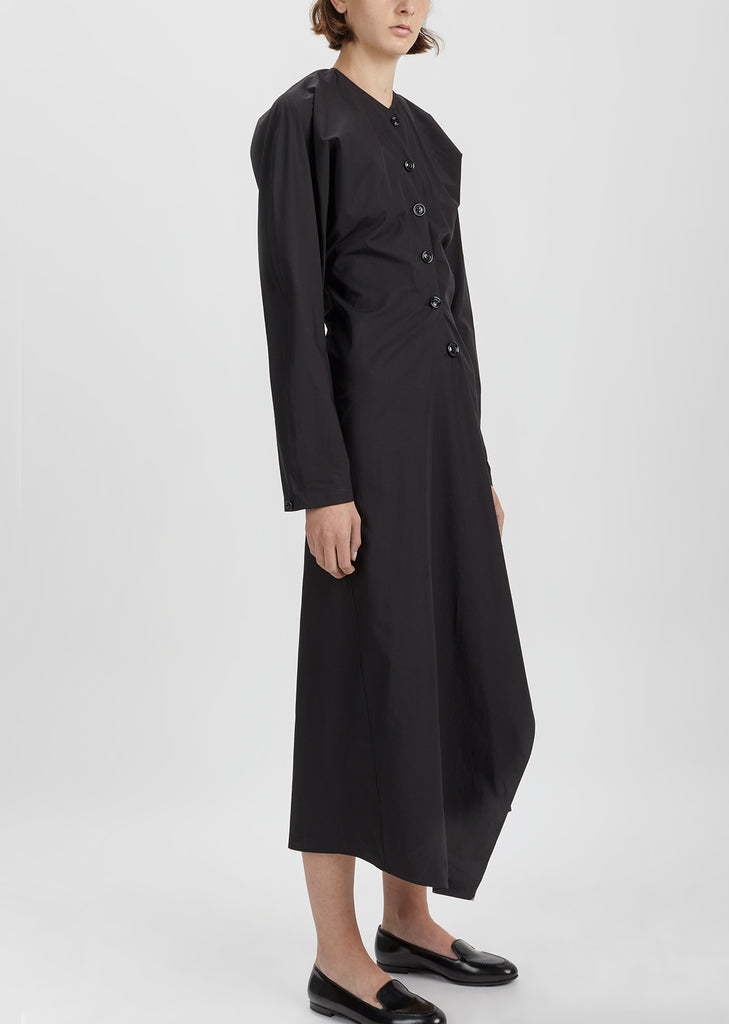 Cotton Handkerchief Shirt Dress