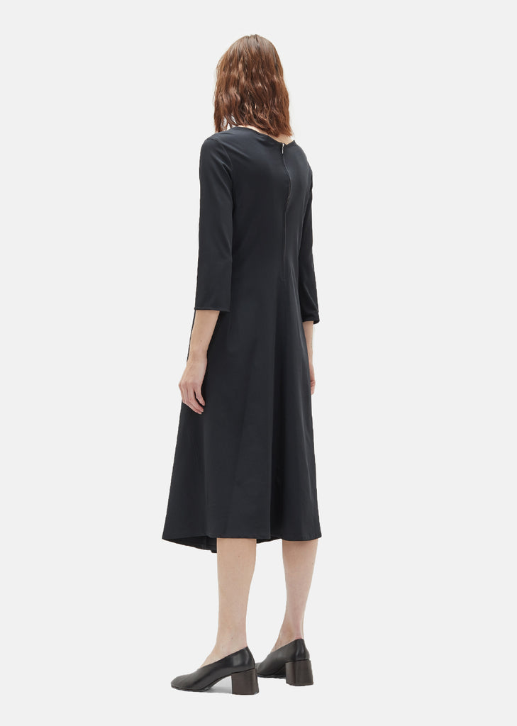 Wool Draped Dress