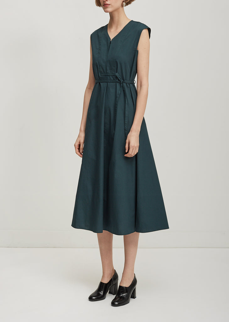 Sleeveless Flared Dress