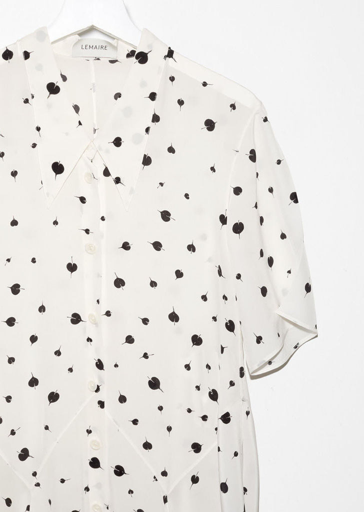 Printed Silk Crepe De Chine Dress