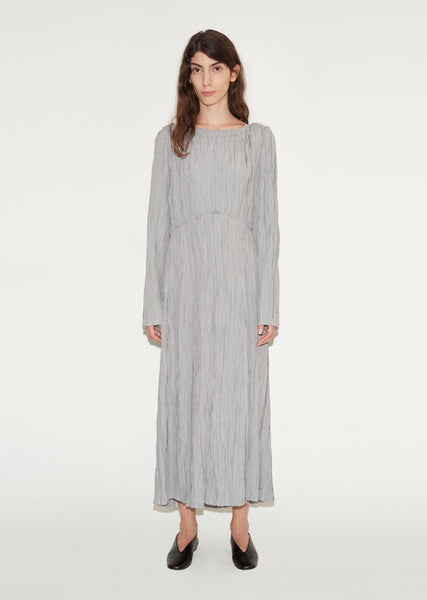 Lemaire dress 36サイズ Lemaire Assymetrical Shirt Dress - Ash Grey | Garmentory