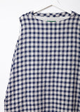 Sleeveless Gingham Dress