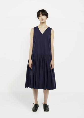 Pleated Tank Dress
