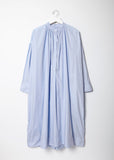 Cotton Poplin Gathered Smock Dress