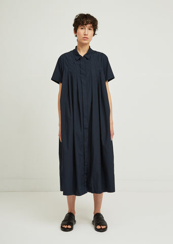 Robe Charlotte Pleated Shirt Dress