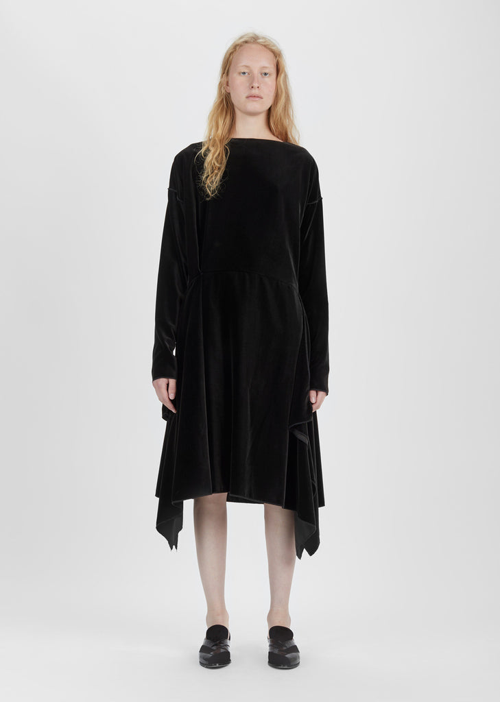Velvet Long Sleeve Dress