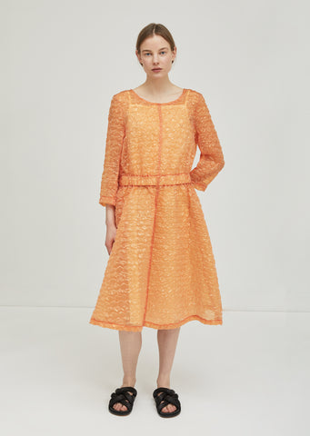 Iridescent Textured Dress