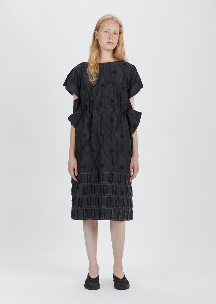 Hummingbird Jacquard Dress