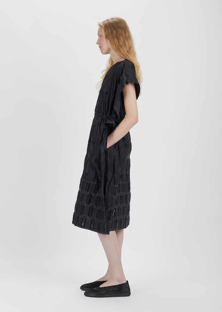 Hummingbird Jacquard Dress