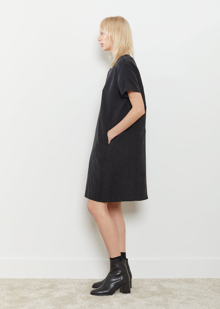 Seam Cupro Dress