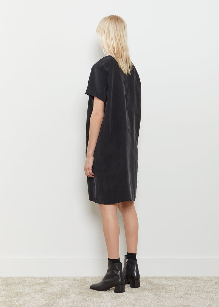 Seam Cupro Dress