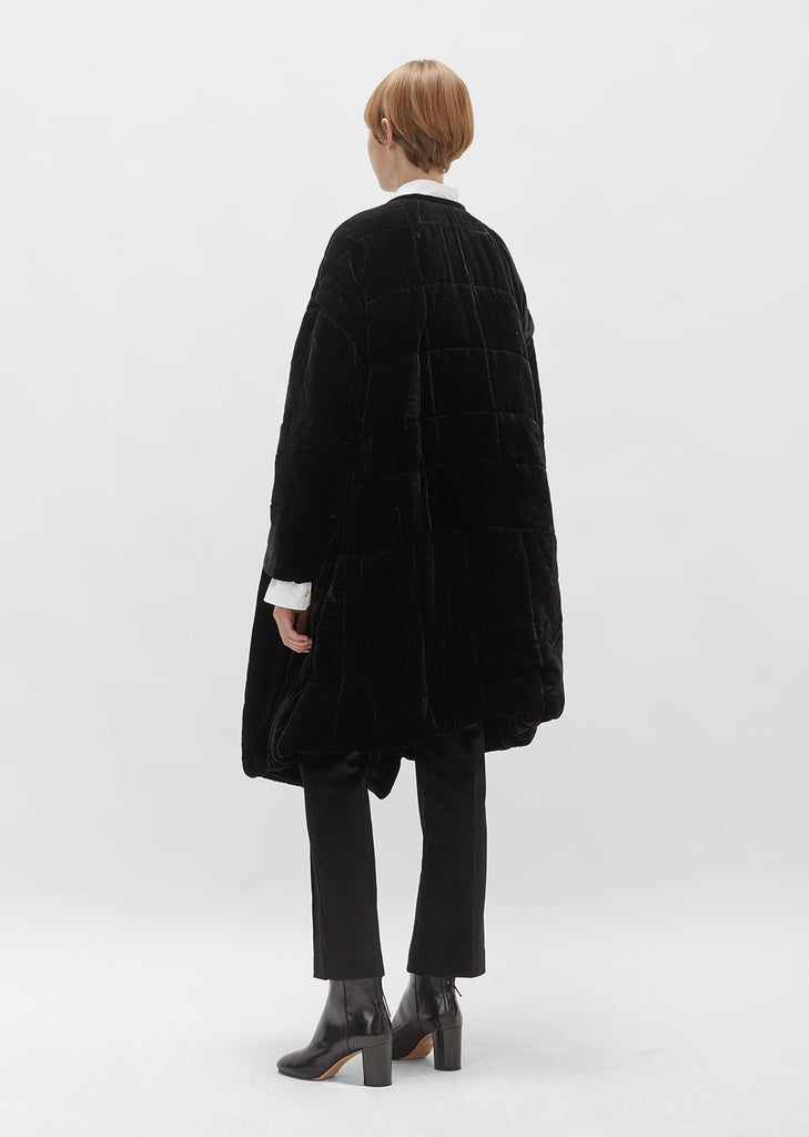 Tao Velvet Collarless Dress